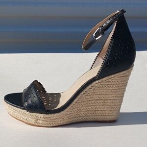 Botkier Womens Black Espadrilles Heels Shoe Size 10 Medium